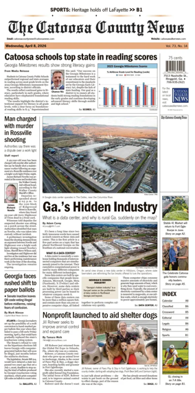 Cover of The Catoosa County News