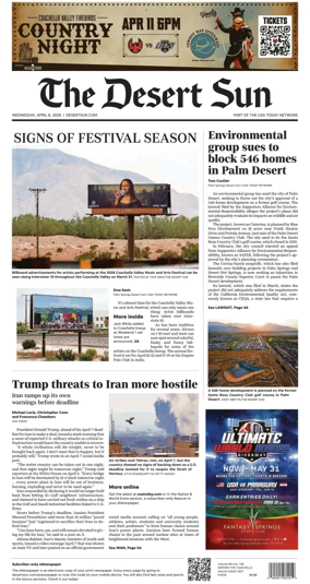 Cover of The Desert Sun
