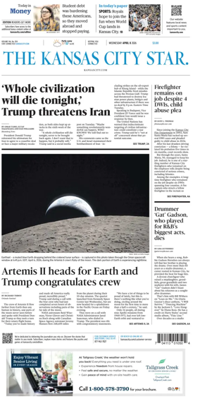 Cover of The Kansas City Star