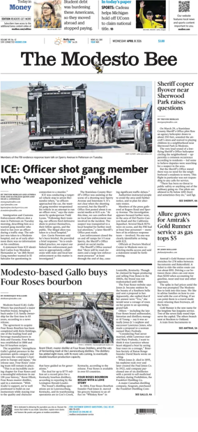 Cover of The Modesto Bee