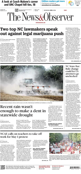 Cover of The News & Observer