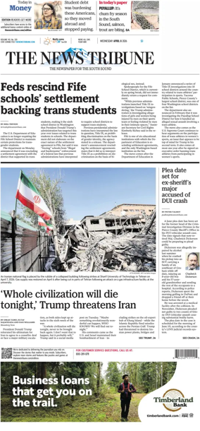 Cover of The News Tribune