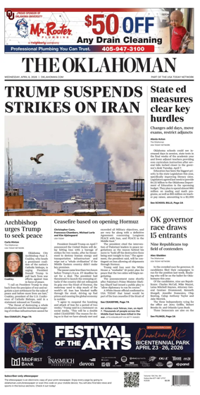 Cover of The Oklahoman