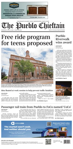 Cover of The Pueblo Chieftain