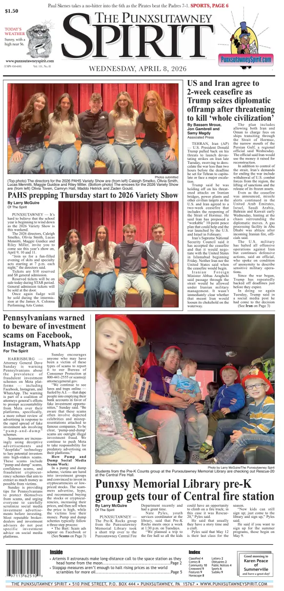 Cover of The Punxsutawney Spirit