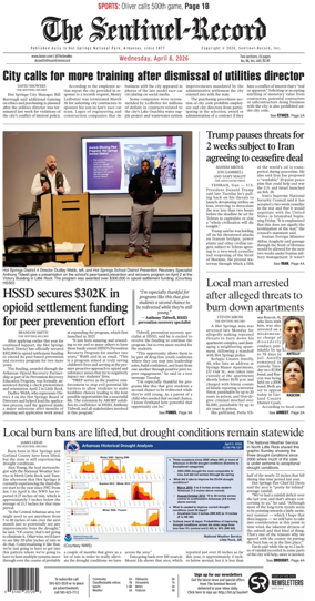 Cover of The Sentinel-Record