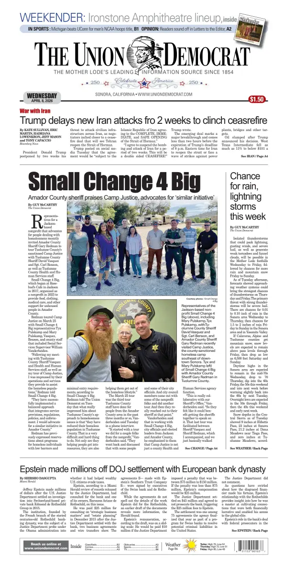 Cover of The Union Democrat