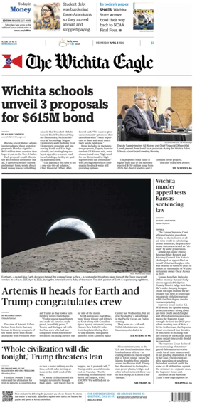 Cover of The Wichita Eagle