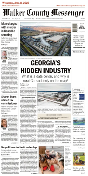 Cover of Walker County Messenger