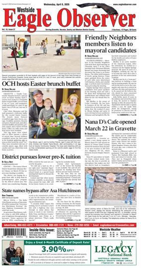 Cover of Westside Eagle-Observer