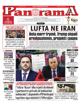 Cover of Panorama (Albania)