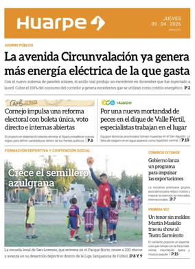 Cover of Diario Huarpe