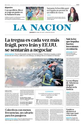 Cover of La Nacion