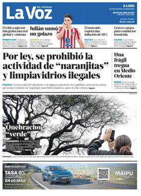 Cover of La Voz del Interior