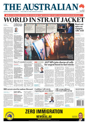 Cover of The Australian