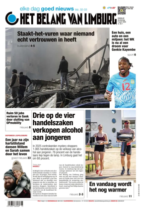 Cover of Het Belang van Limburg