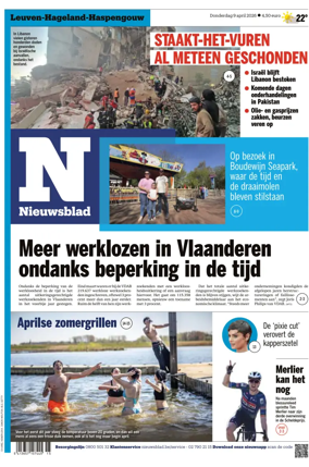 Cover of Het Nieuwsblad