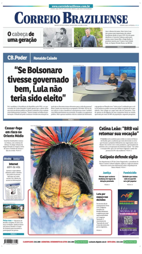 Cover of Correio Braziliense