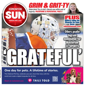 Cover of Edmonton Sun
