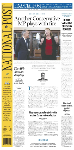 Cover of National Post - (Latest Edition)