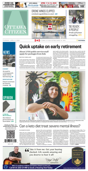 Cover of Ottawa Citizen