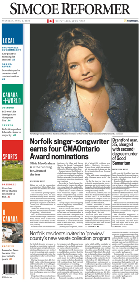 Cover of Simcoe Reformer