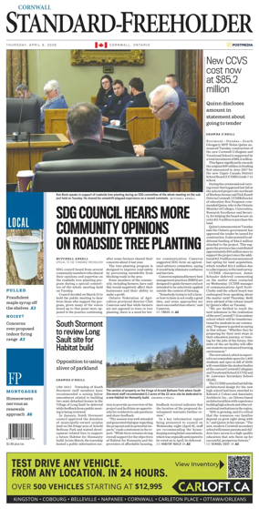 Cover of Standard-Freeholder (Cornwall)