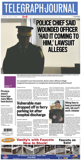 Cover of Telegraph-Journal