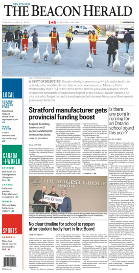 Cover of The Beacon Herald