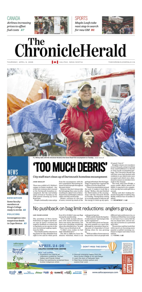 Cover of The Chronicle Herald (Metro)