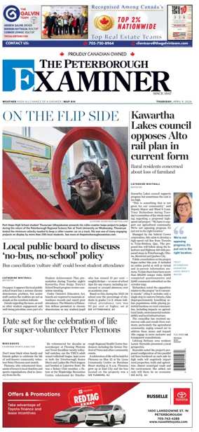 Cover of The Peterborough Examiner