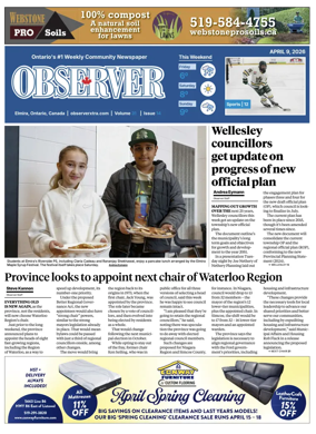 Cover of The Woolwich Observer