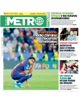 Cover of Publimetro Colombia