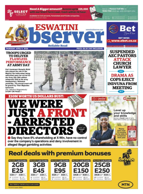 Cover of Eswatini Observer