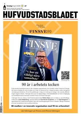 Cover of Hufvudstadsbladet