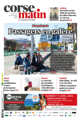 Cover of Corse Matin