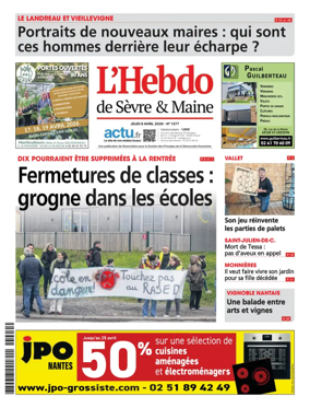Cover of L'Hebdo de Sevre et Maine
