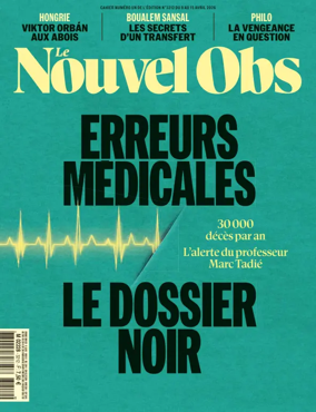 Cover of L'Obs