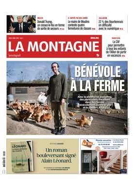 Cover of La Montagne (Moulins)