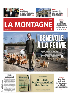 Cover of La Montagne (Vichy)