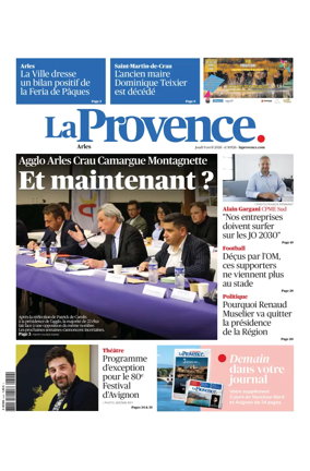 Cover of La Provence Arles