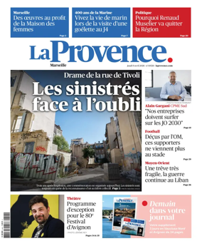 Cover of La Provence Marseille