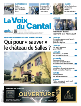 Cover of La Voix du Cantal