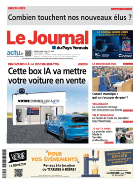Cover of Le Journal du Pays Yonnais