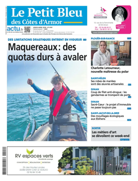 Cover of Le Petit Bleu