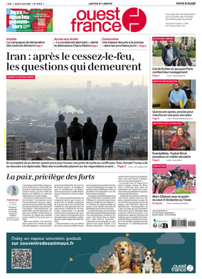 Cover of Ouest France (Pays d'Auge)