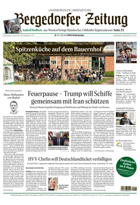 Cover of Bergedorfer Zeitung