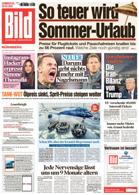 Cover of BILD Nurnberg