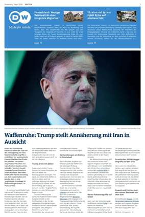 Cover of Deutsche Welle (German edition)