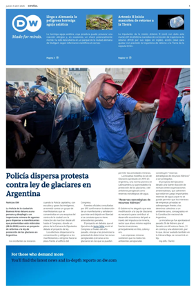 Cover of Deutsche Welle (Spanish edition)